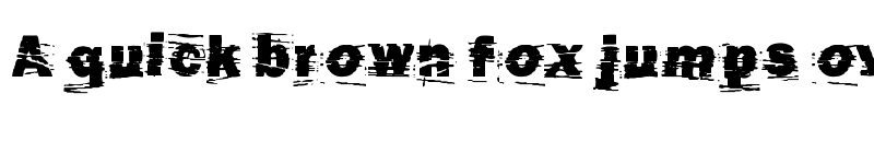 Preview of cut n paste regular font