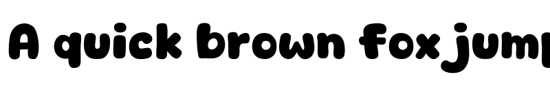 Preview of Cute Dino Regular font