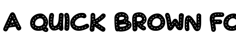 Preview of Cute Stitch Regular font