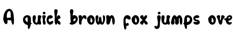 Preview of Cutie Bunnie Regular font