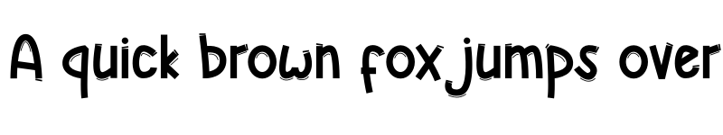 Preview of Cutline Regular font