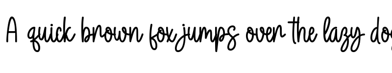 Preview of Cutte Kitty Regular font