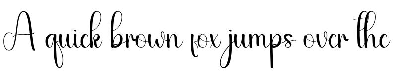 Preview of Cutting Regular font