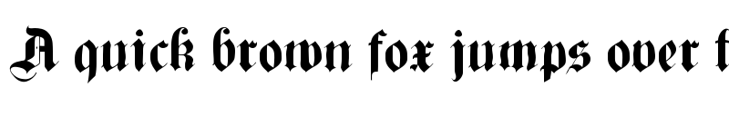 Preview of CuxhavenTimes Regular font