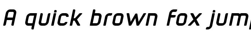 Preview of cuyabra bold oblique font