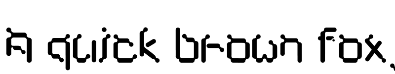 Preview of Cybernet Regular font