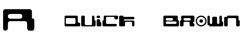 Preview of Cybertown Subterranean Normal font