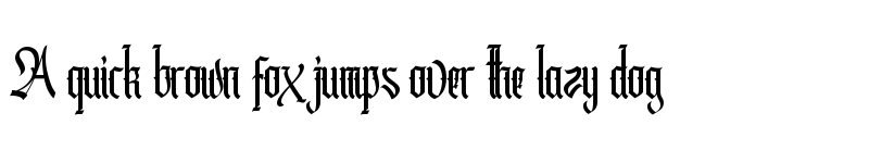 Preview of Cydonia Regular font