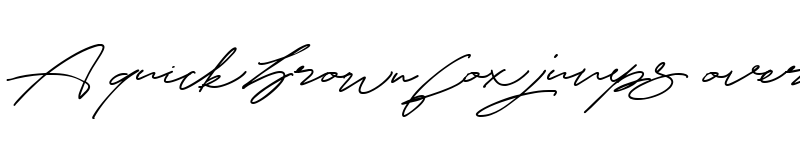 Preview of Cynthia Blooms Regular font