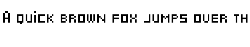 Preview of CyrBit Regular font