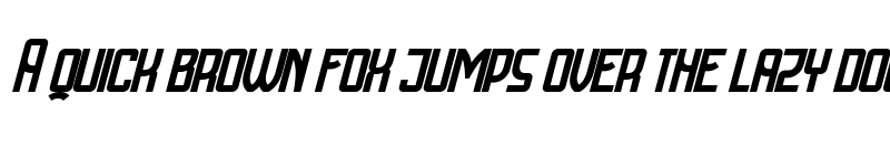 Preview of Cyrillic Attitudes Condensed Italic font