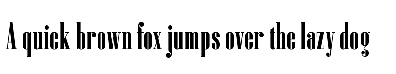 Preview of Czesko Regular font