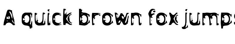 Preview of d Degan Regular font