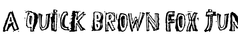 Preview of D the hero Regular font