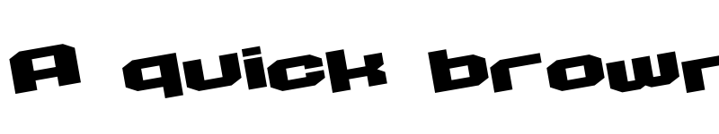 Preview of D3 Egoistism leaning Regular font