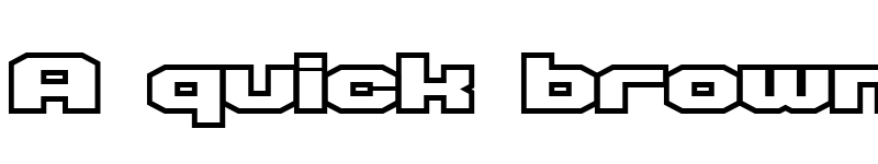 Preview of D3 Egoistism outline Regular font