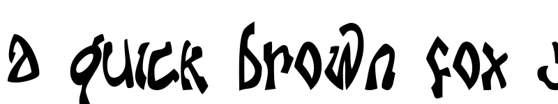 Preview of Da Bomb Regular font