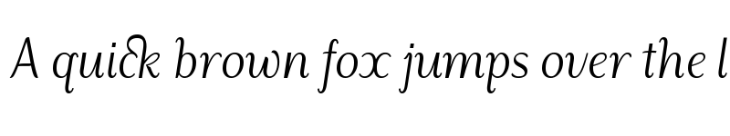 Preview of Dabir Regular font