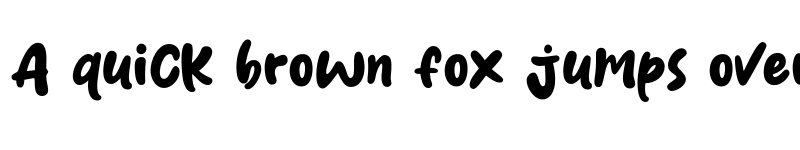 Preview of Dacherry Regular font