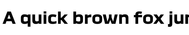 Preview of Dacia Block Bold font