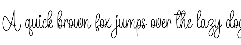 Preview of Daddy Bee Regular font