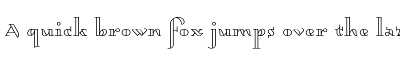 Preview of Dagerotypos Medium font