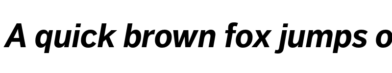 Preview of Dagny Pro Bold Italic font