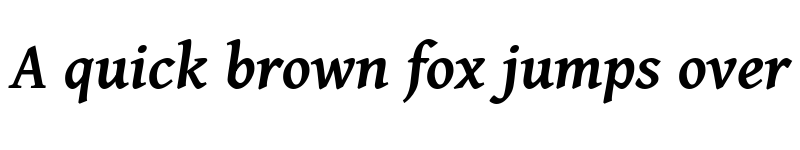 Preview of Dai Banna SIL SemiBold Italic font