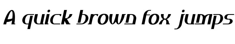 Preview of Daimor Personal Use Extra Bold Slanted font