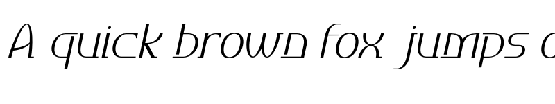 Preview of Daimor Personal Use Extra Light Slanted font