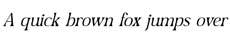 Preview of Dairing Italic font