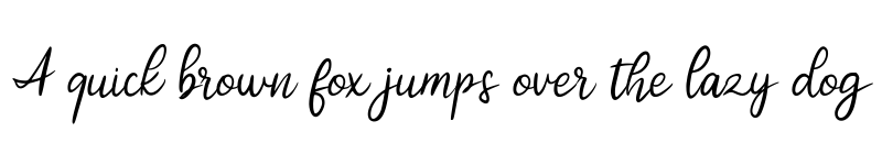 Preview of Daitane Regular font