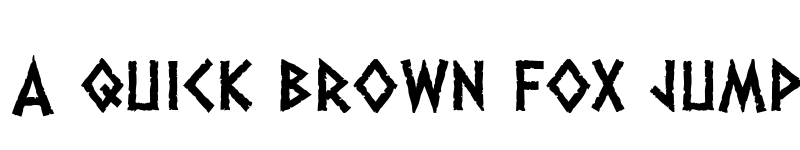 Preview of Dalek Regular font