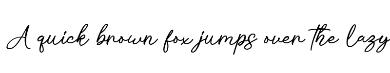 Preview of Dalion Stream Regular font