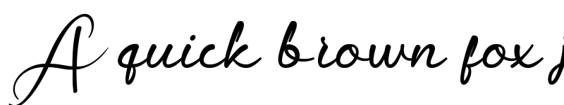 Preview of Dalisha Demo Regular font