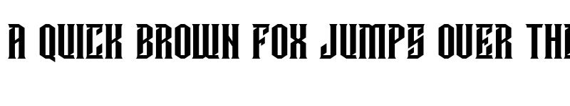 Preview of Damages Regular font