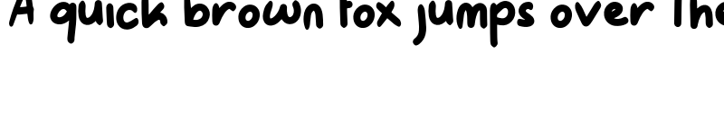 Preview of Dambitu Personal Use Regular font