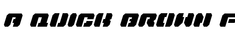 Preview of Dan Stargate Italic Italic font