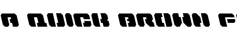 Preview of Dan Stargate Leftalic Italic font