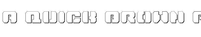 Preview of Dan Stargate Outline Regular font