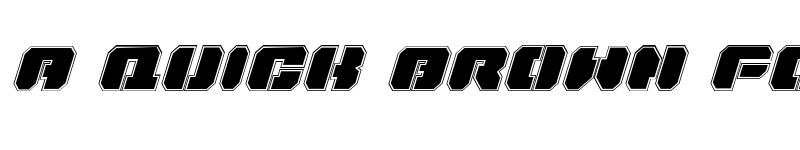 Preview of Dan Stargate Pro Italic Italic font