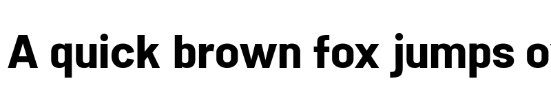 Preview of dana bold font