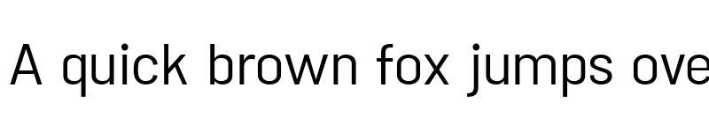 Preview of dana light font