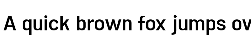 Preview of dana medium font