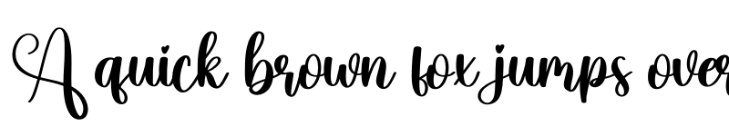 Preview of Dance Regular font