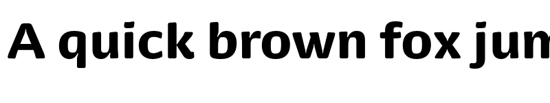 Preview of Dancer Pro Black font