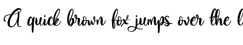 Preview of Dancing in Heaven Regular font