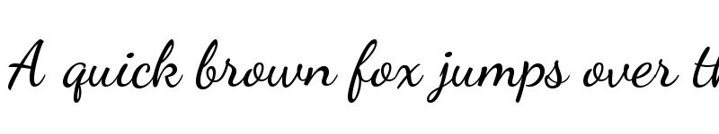 Preview of Dancing Script Medium font