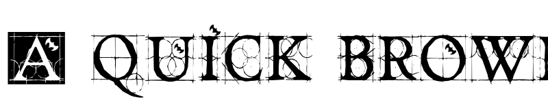 Preview of DancingVampyrish Regular font