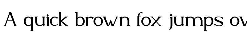 Preview of Danford Regular font